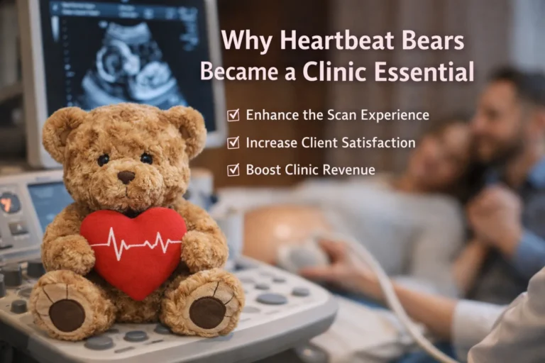 Heartbeat bears for scanning clinics