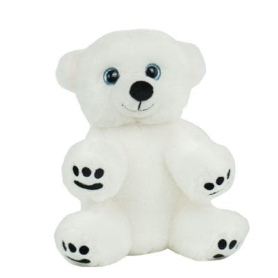 8 inch snowpuff polar bear build a bear